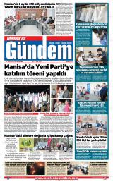 MANİSA'DA GÜNDEM