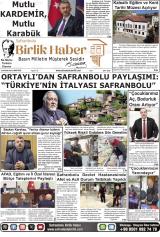 SAFRANBOLU BİRLİK HABER
