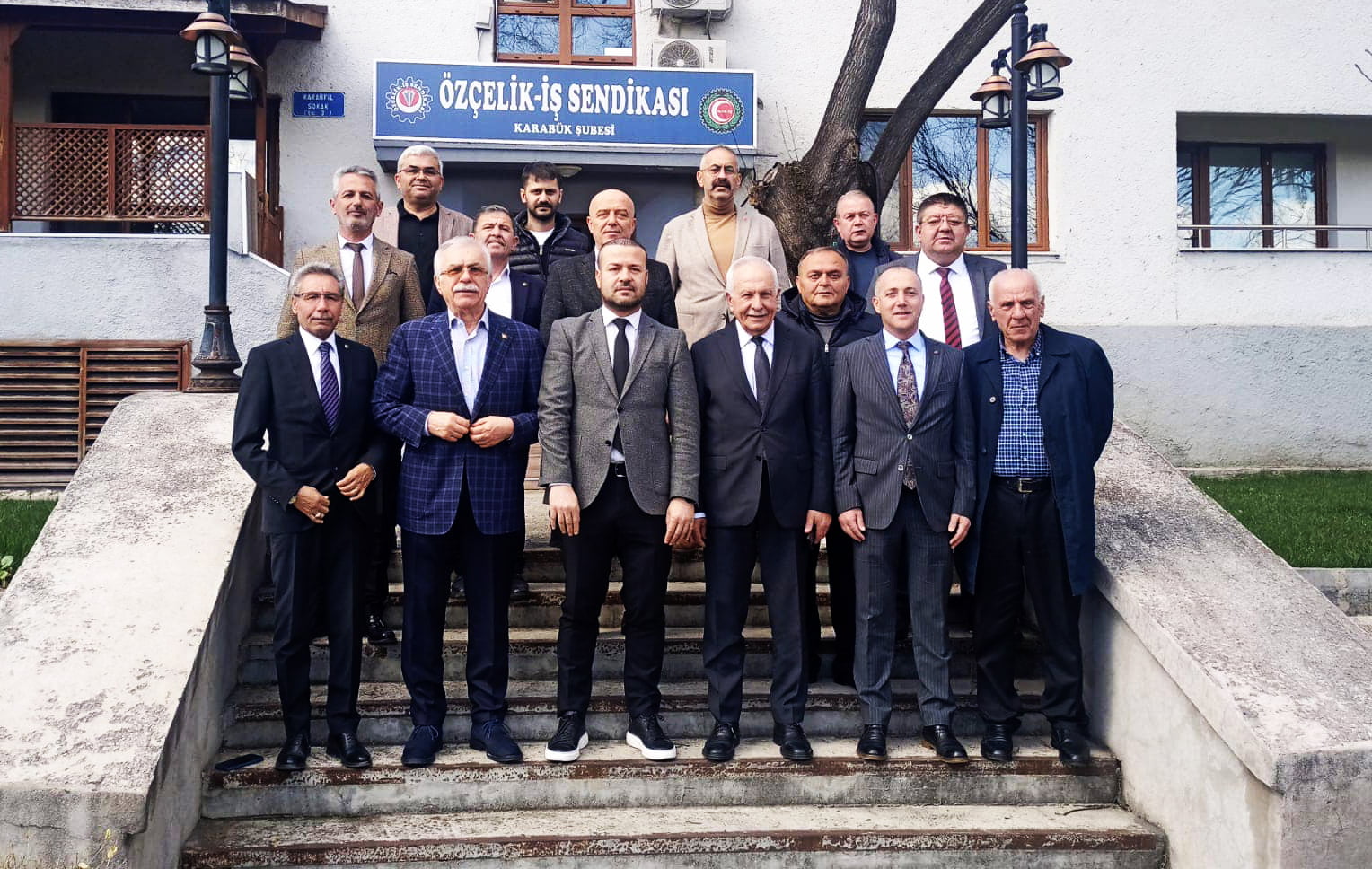 MHP’DEN  ÖZCELİK İŞ ZİYARETİ