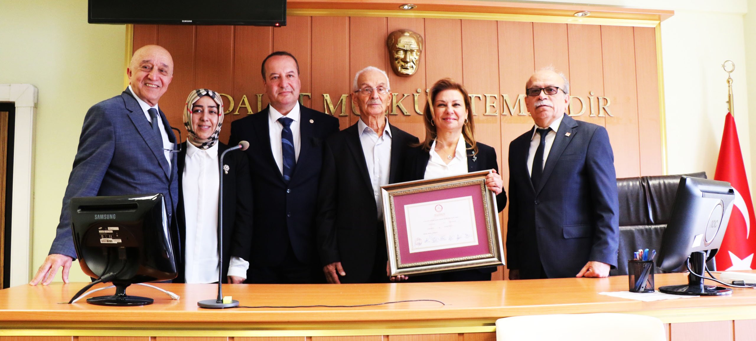 SAFRANBOLU BELEDİYE BAŞKANI  ELİF KÖSE MAZBATASINI ALDI