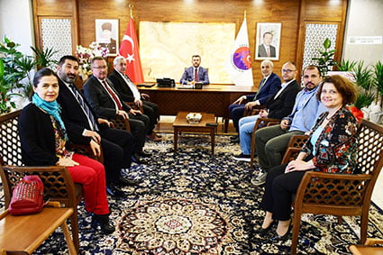 GAZETECİLER CEMİYETİNDEN ÇETİNKAYA’YA ZİYARET