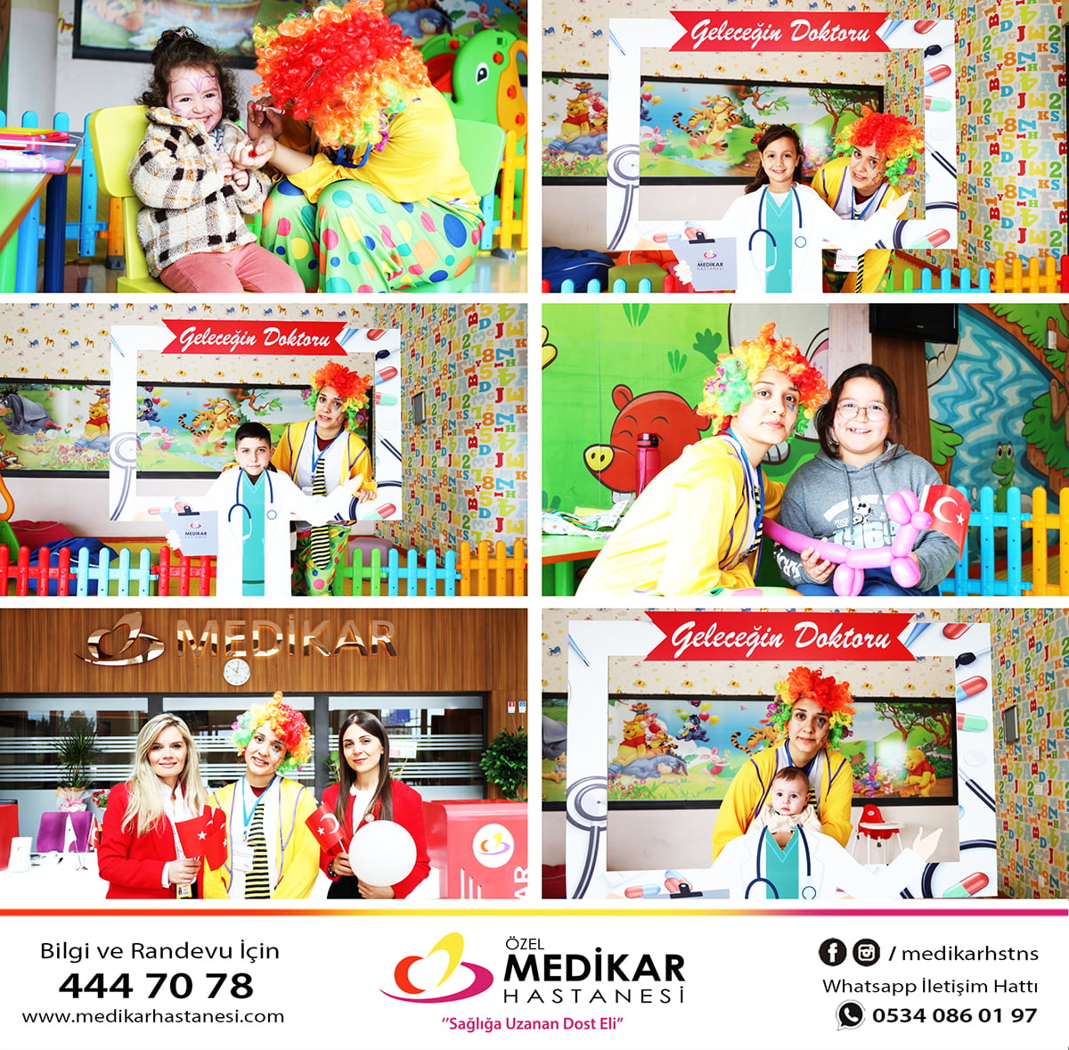 ÖZEL MEDİKAR HASTANESİ ÇOCUKLARIN COŞKUSUNA ORTAK OLDU!