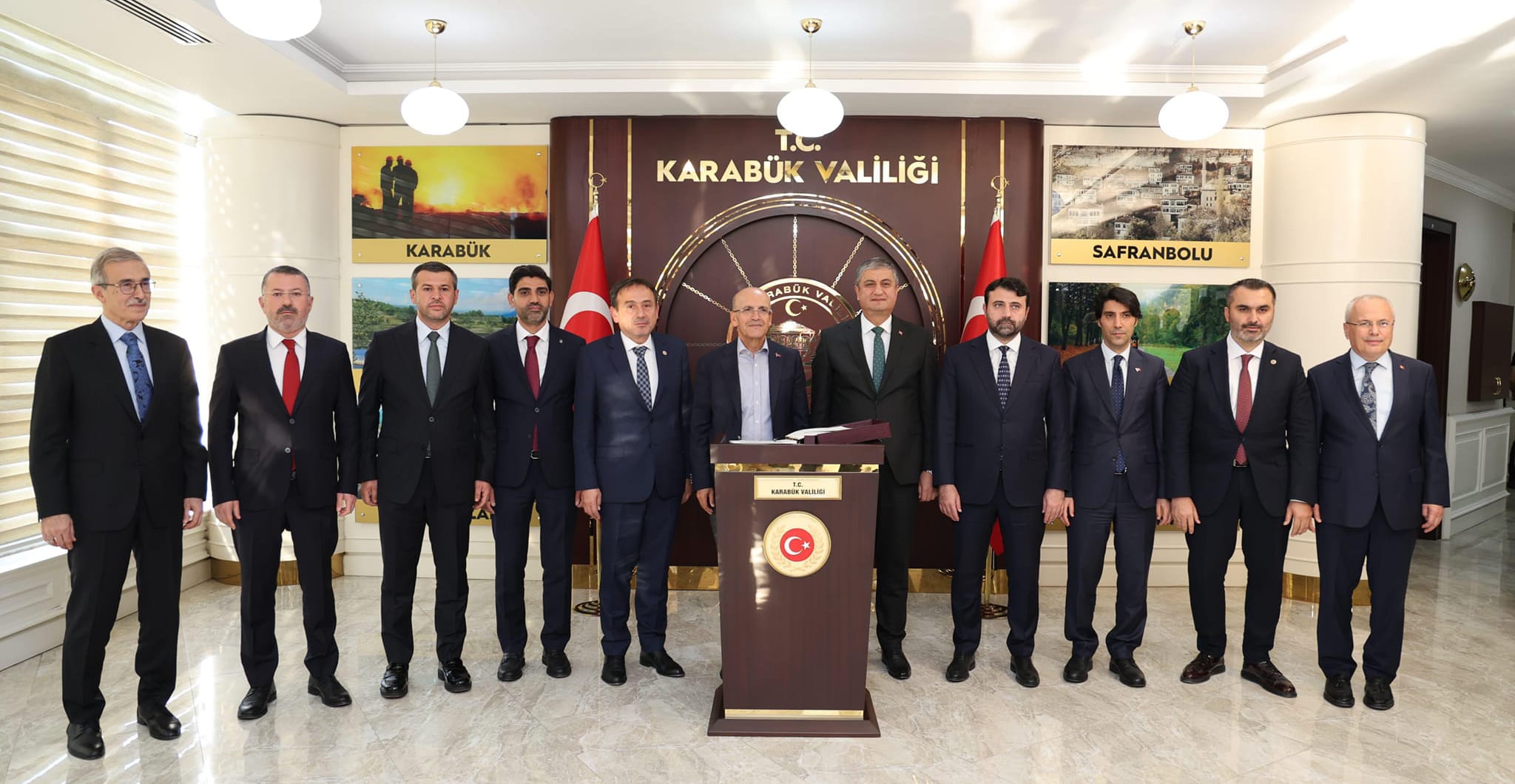 BAKAN ŞİMŞEK KARABÜK V ALİLİĞİNDE