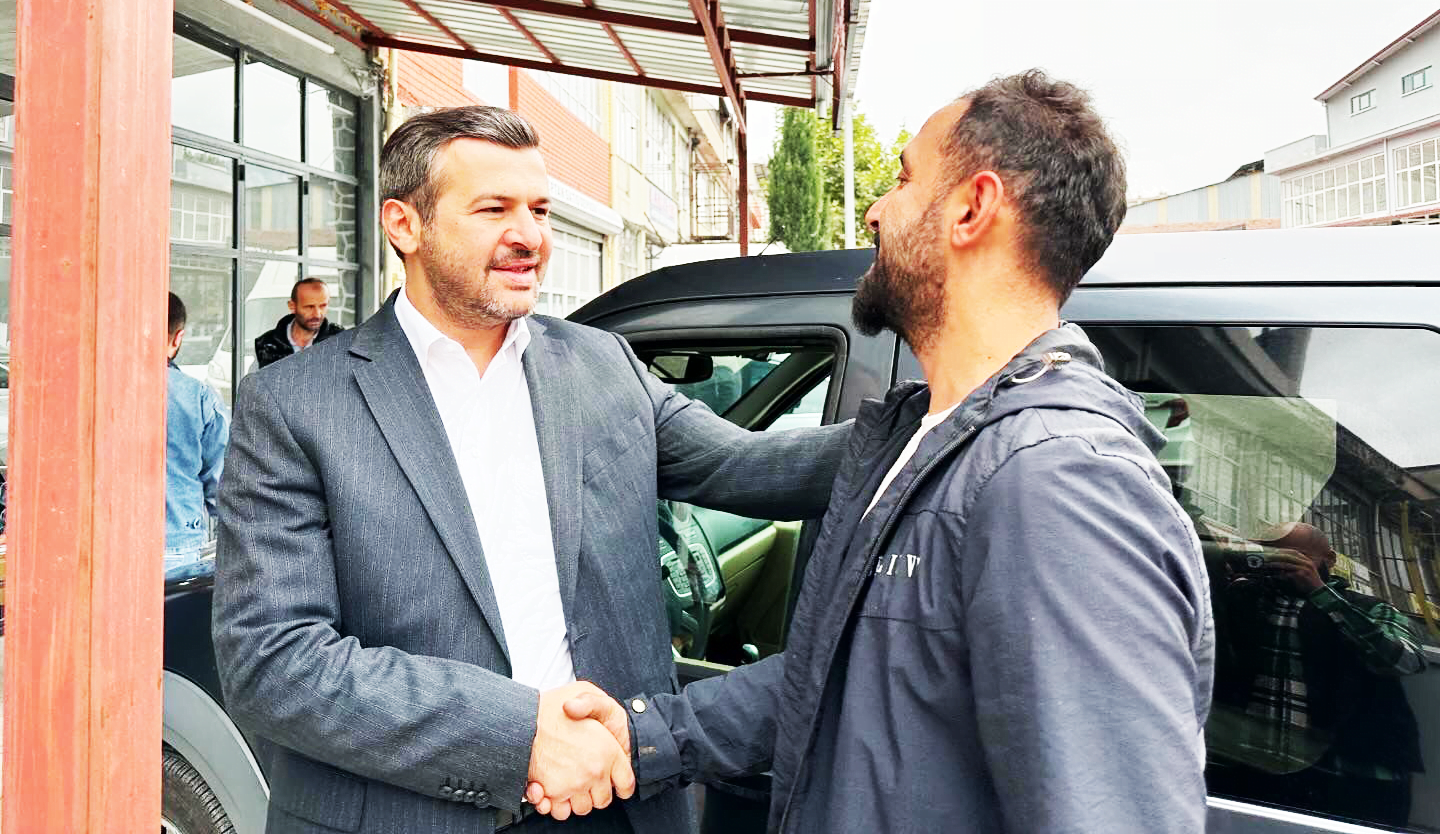 Çetinkaya Ve Salt Sanayi Esnafını Ziyaret Etti
