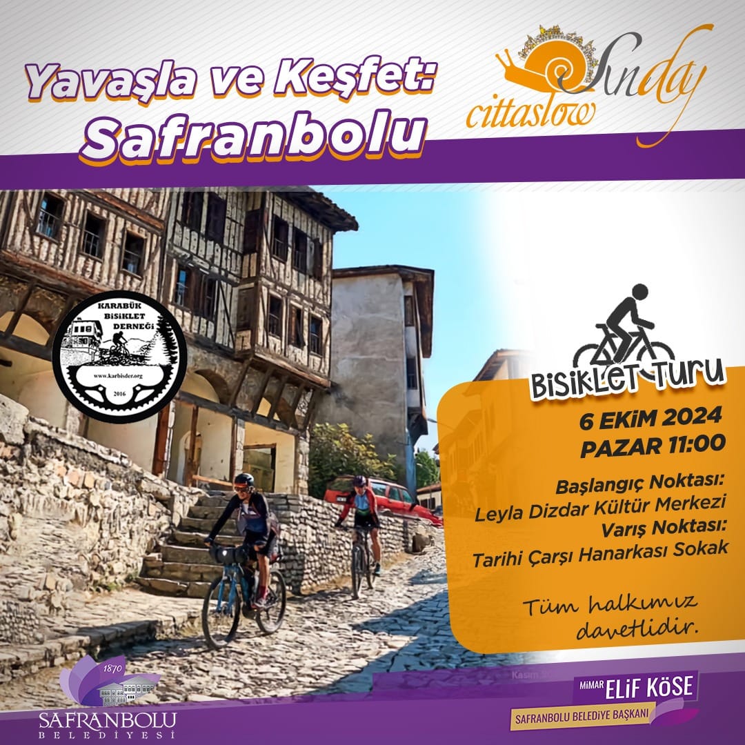 Safranbolu’da Cittaslow Sunday Etkinliği: Doğa ve Tarih Bir Arada