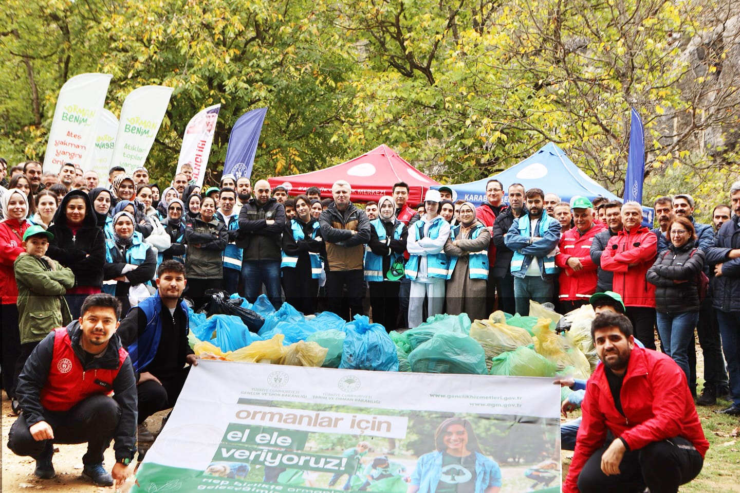 KAYMAKAM YAZICI ÇÖP TOPLADI