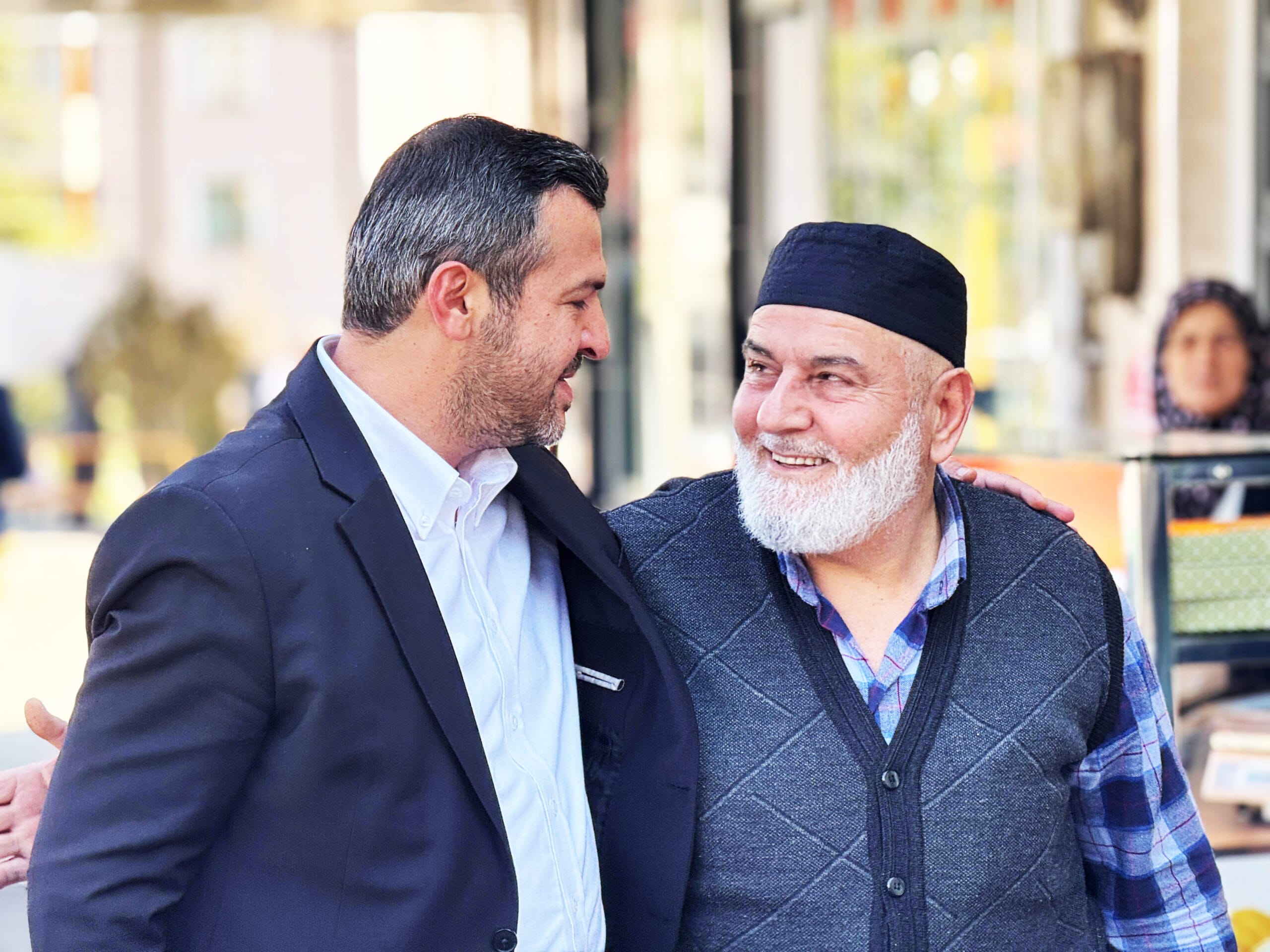 BAŞKAN ÇETİNKAYA  ESNAF VE HALKI DİNLEDİ