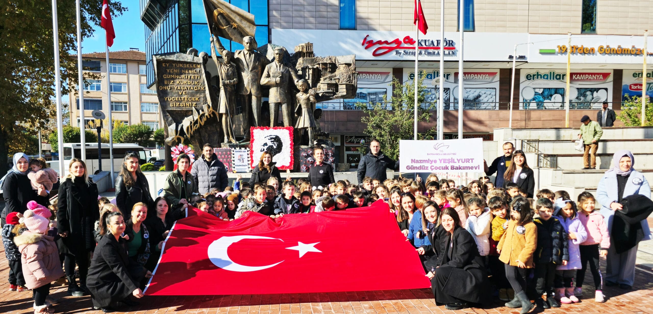 SAFRANBOLU’DA ÇOCUKLAR ATA’SINI ANDI