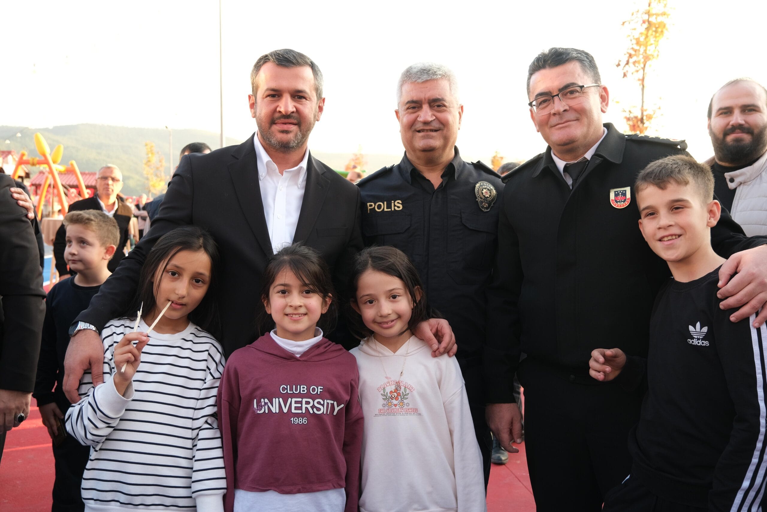 JANDARMA PARKI TÖRENLE AÇILDI