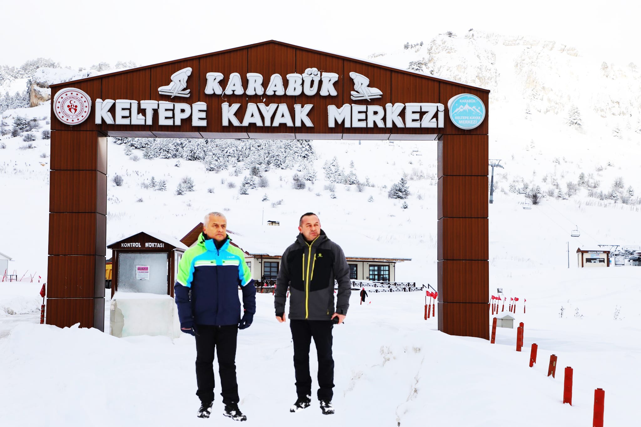 KELTEPE KAYAK MERKEZİ SEZON HAZIRLIKLARI TAMAM GİBİ