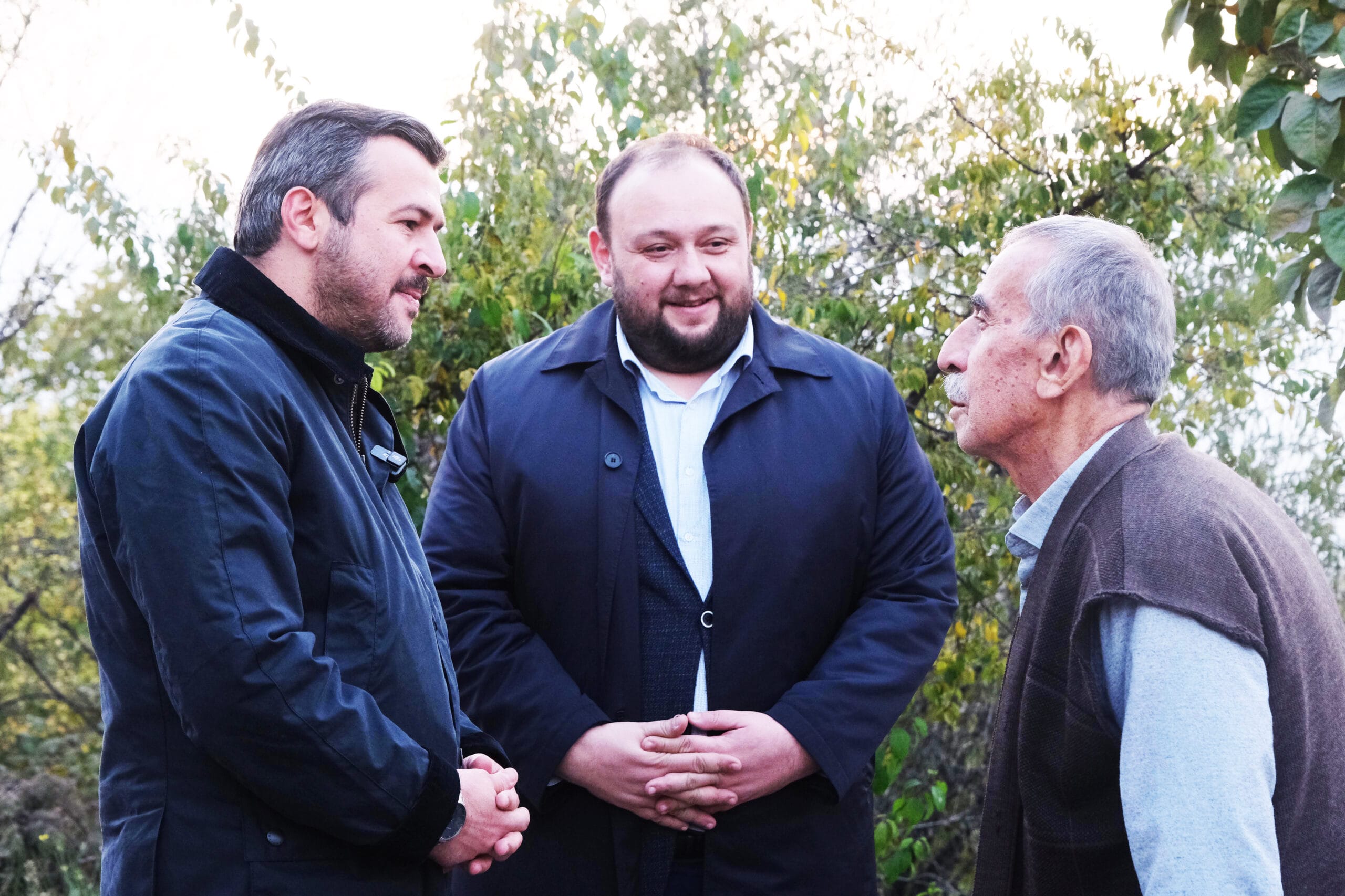 Karabük Belediye Başkanı Özkan Çetinkaya Öğlebeli Mahallesinde     