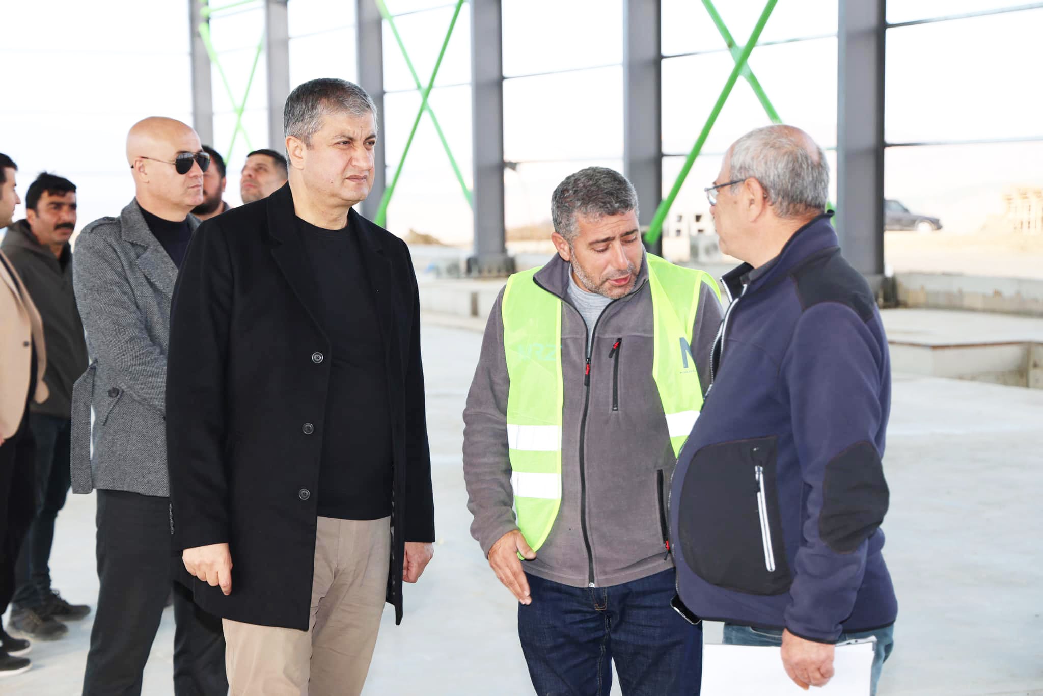 VALİ YAVUZ’DAN  GREENAL ALÜMİNYUM’DA İNCELEME
