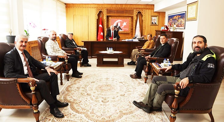 KENT KONSEYİNDEN KAYMAKAM                   YAZICI’YA ZİYARET