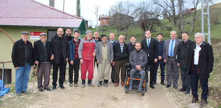  KAYMAKAM BULUT ZİYARETLERİNE                    DEVAM EDİYOR