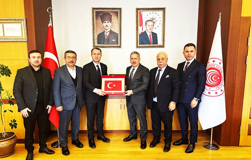 TSO’DAN  TİCARET BAKAN YARDIMCISI GÜRCAN’A ZİYARET