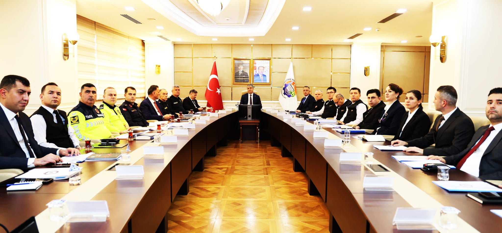 KASIM AYI GÜVENLİK DEĞERLENDİRME TOPLANTISI YAPILDI