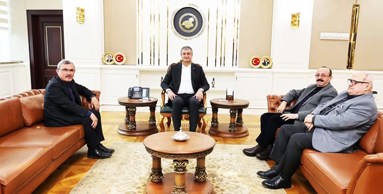ESNAF ODALARI  VALİ YAVUZ’U ZİYARET ETTİ