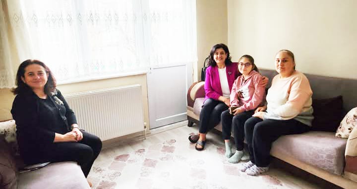 Süreyya Yavuz’dan Özel Gereksinimli                      İlayda Eyioğlu’na Ziyaret  