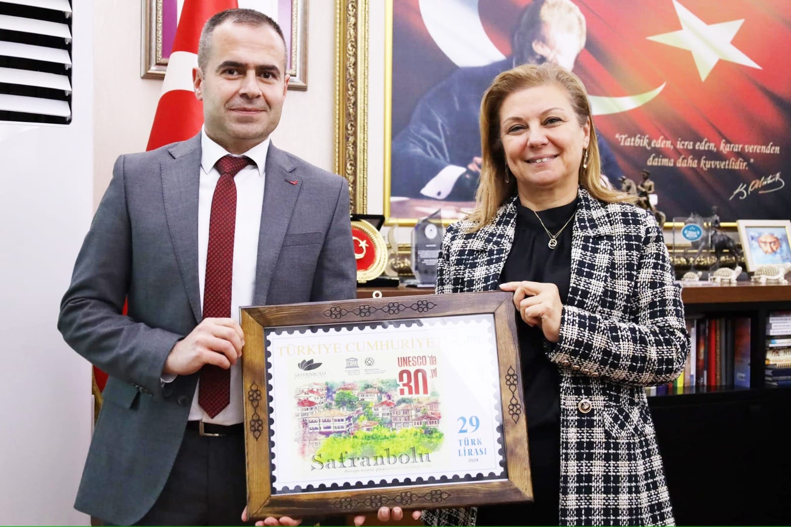 ULAŞ’TAN KÖSE’YE BÜYÜK JEST