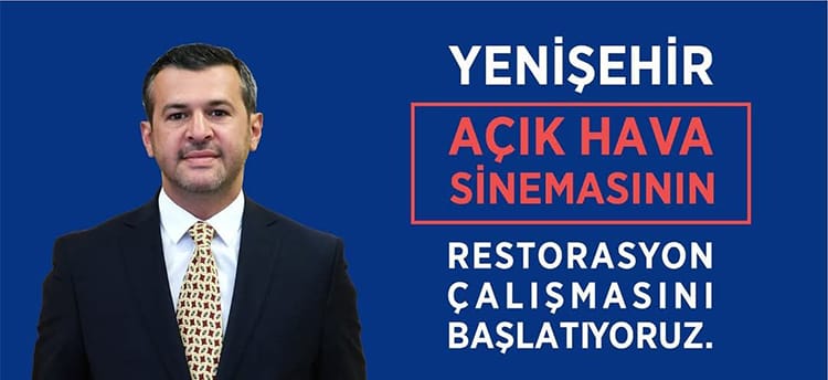 Yenişehir Açık Hava Sineması  Yeniden                       Hayat Buluyor