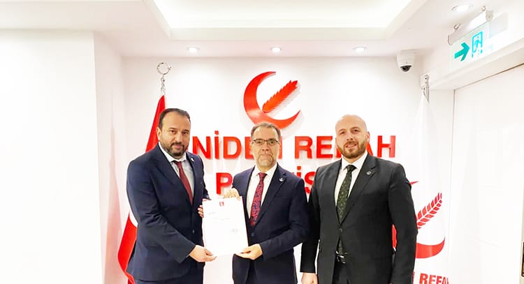 Yeniden Refah Partisi Safranbolu                              İlçe Başkanlığında Görev Değişimi