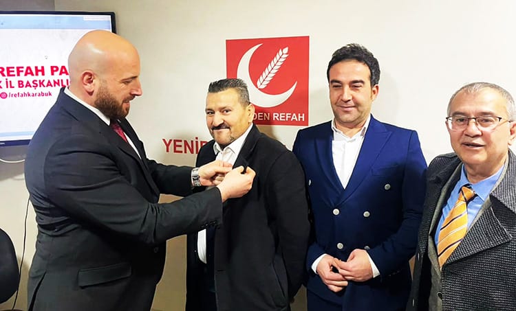 YENİDEN REFAH PARTİSİ’NE YOĞUN KATILIM