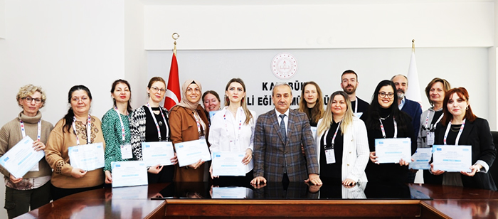 ROMANYA.POLONYA VE SLOVAKYA EĞİTİMCİLERİ KARABÜK’TE BULUŞTU