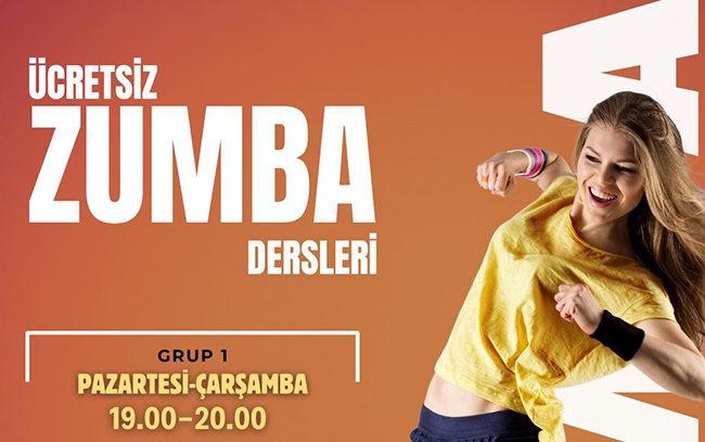 Ücretsiz Zumba Dersleriyle Enerji Dolu Akşamlar!