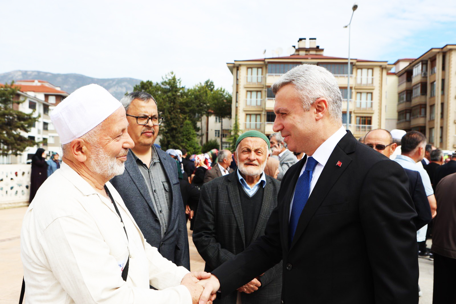 HACI KAFİLESİ DUALARLA UĞURLANDI