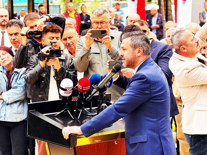 ŞEHİTLER PARKI DUALARLA AÇILDI