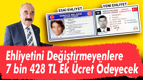 EHLİYETİNİ YENİLEMEYENE CEZA YAĞACAK