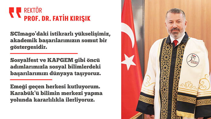 KIRIŞIK, “EMEĞİN BAŞKENTİ KARABÜK,                     BİLİMİN DE MERKEZİ OLACAK”